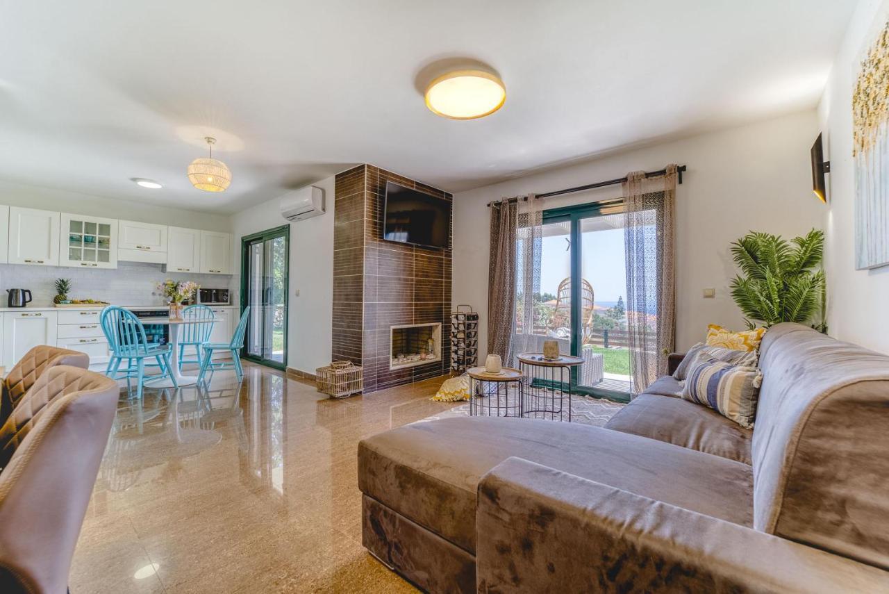 Heliophos Villa Amalthia Kiotari Buitenkant foto