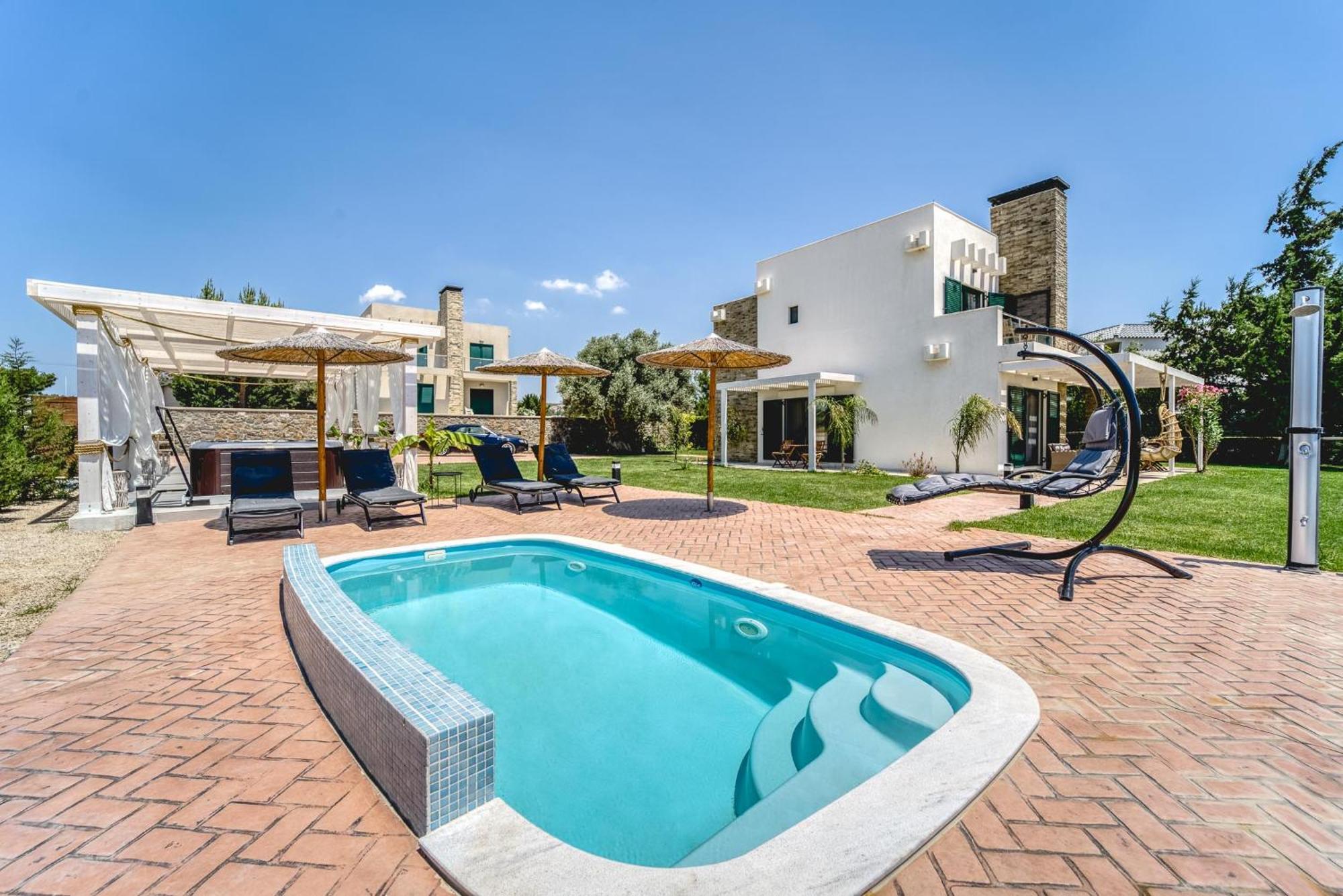 Heliophos Villa Amalthia Kiotari Buitenkant foto