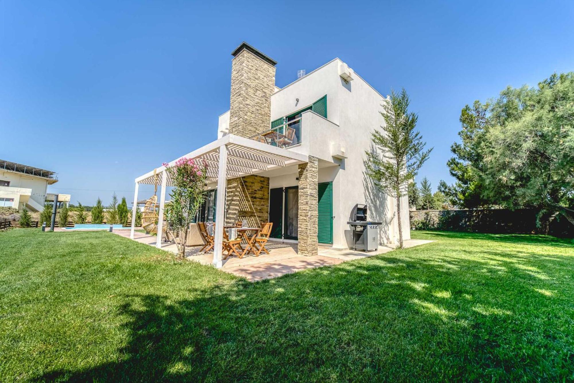 Heliophos Villa Amalthia Kiotari Buitenkant foto